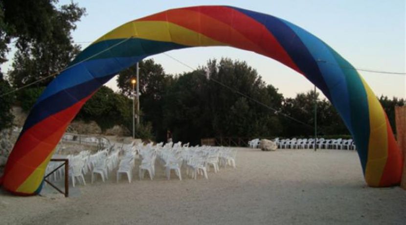 ARCO GONFIABILE ARCOBALENO